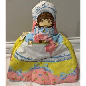 Vintage Tea Cozy Heartline A Hallmark Co. Megan 1984 Girl Doll 80's Poly Cotton